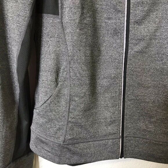 Lucy Tech Women's Athletic Full Zip Gray Jacket M - Picture 5 of 12